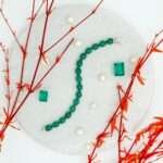 Green Onyx Silver Bracelet