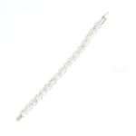 Aquamarine Silver Bracelet