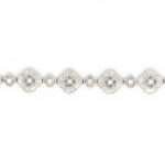 Cubic Zirconia Silver Bracelet