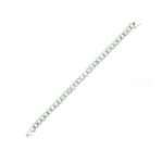 Aquamarine Silver Bracelet
