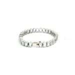 Aquamarine Silver Bracelet
