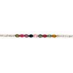 Tourmaline Silver Bracelet