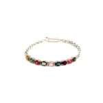 Tourmaline Silver Bracelet