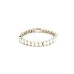 Silver Opal Bracelet