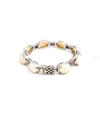 Opal & Ruby Bracelet