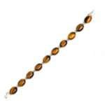 Tiger's Eye Silver Bracelet