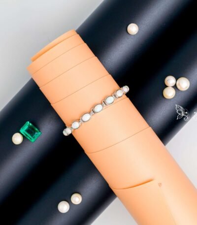 Silver Opal Bracelet