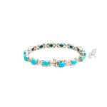 Turquoise & Zircon Bracelet