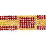Citrine & Garnet Gemstone Luxury Bracelet