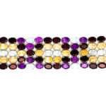 Multi-Row Gemstone Bracelet