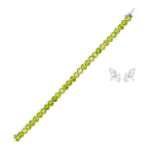 Peridot Gemstone Bracelet