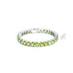 Peridot Gemstone Tennis Bracelet