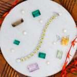 Peridot & Zircon Tennis Bracelet