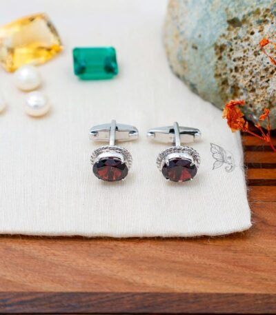 Garnet Cufflinks
