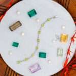 Silver Peridot Bracelet