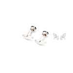 Garnet Silver Cufflinks