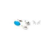Turquoise Silver Cufflinks