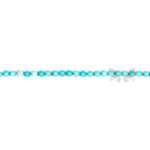 Silver Oval Turquoise Bracelet
