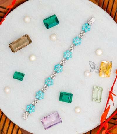 Turquoise Silver Bracelet