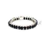 Black Star Tennis Bracelet