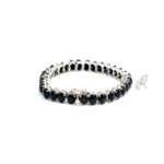 Black Star Tennis Bracelet