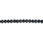 Black Star Gemstone Silver Bracelet