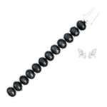 Black Star Silver Statement Bracelet