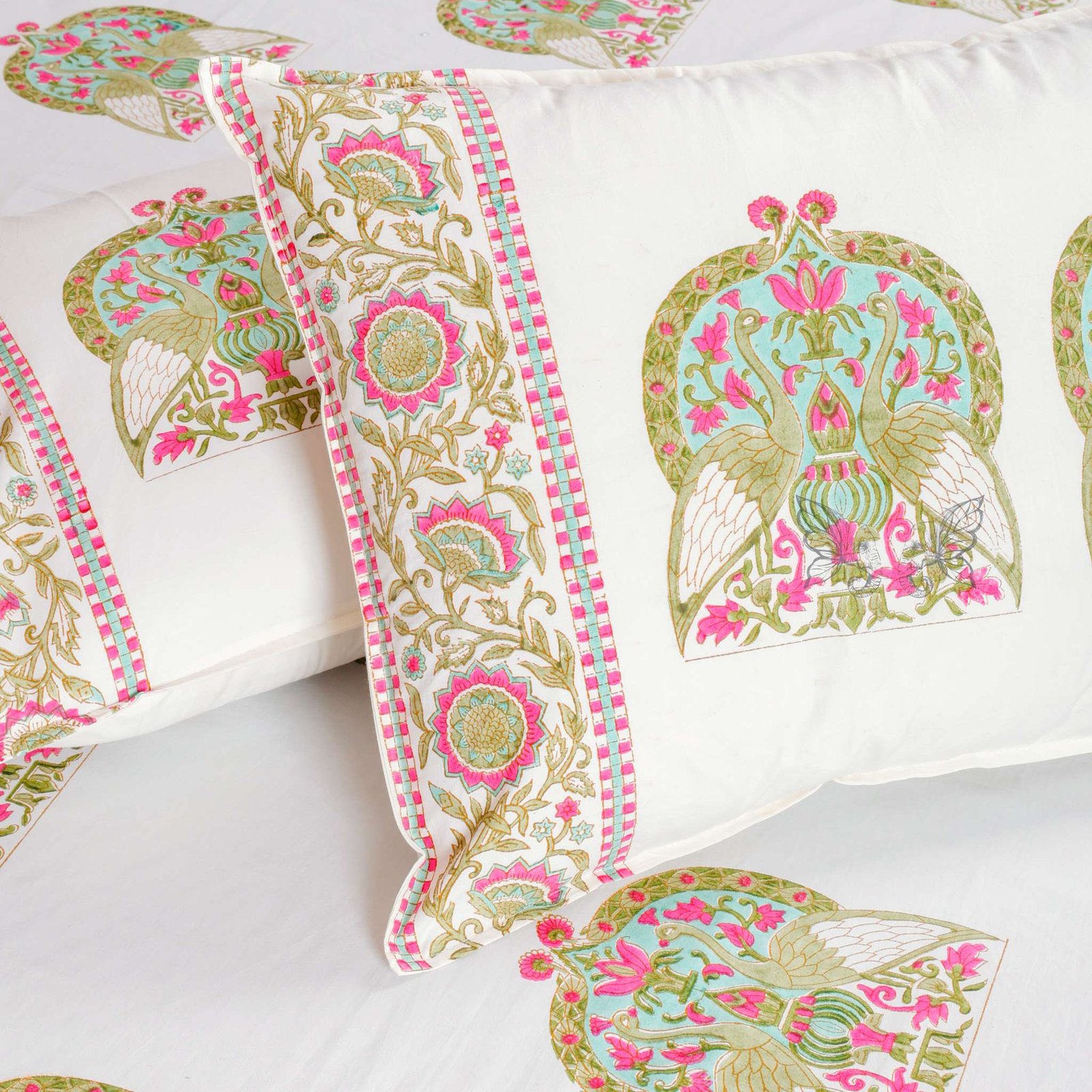 cotton bed sheet 28 (7) Double Bed Bedsheet