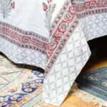 Hand Block Printed Cotton Bed Sheet