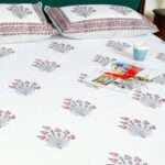 Hand Block Printed Cotton Bed Sheet