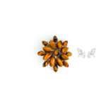 Tiger’s Eye Brooch