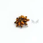 Tiger’s Eye Brooch