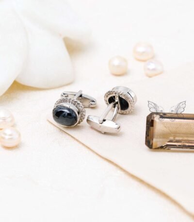 Cufflinks Black Star