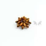 Tiger’s Eye Brooch
