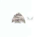 Silver Fish Brooch
