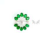 Gemstone Brooch