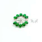 Gemstone Brooch
