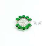 Gemstone Brooch