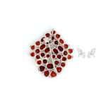 Garnet Brooch