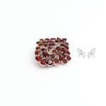 Garnet Brooch