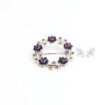Gemstone Brooch