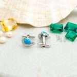 Natural Turquoise Cufflinks