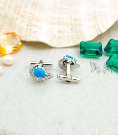 Natural Turquoise Cufflinks