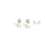Handcrafted 925 Sterling Silver Peridot Gemstone Cufflinks for Men - Image 4