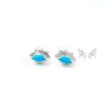 Silver Turquoise Cufflinks