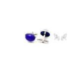 Oval Lapis Lazuli Cufflinks