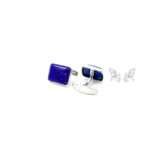 Silver Lapis Lazuli Cufflinks
