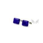Silver Lapis Lazuli Cufflinks