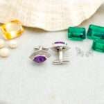 Amethyst Cufflinks