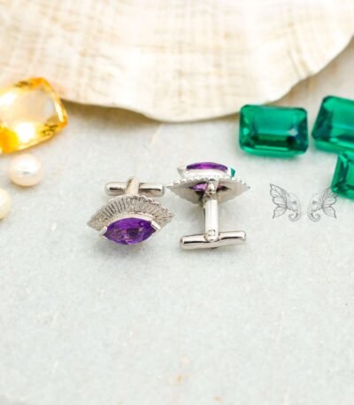 Amethyst Cufflinks
